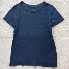 45R インディゴ染め　天竺Tシャツのサムネイル