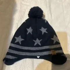 H&M 星柄ニット帽 110/128