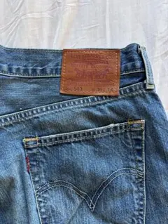Levi Strauss & Co. 503 W36 ブルーショートパンツ