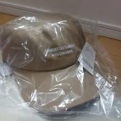 UVカットロゴシシュウCAP ベージュ GLOBAL WORKのサムネイル