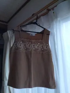 JOYEUX タンクトップ レース装飾
