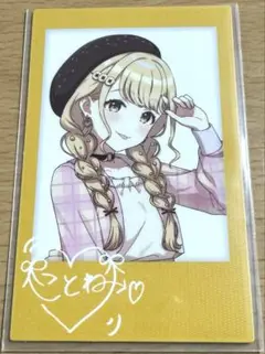 h*☆様 手描きイラスト 色紙 金髪 平成ギャル オリジナル 女の子
