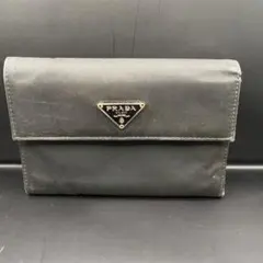 PRADA ブラック 二つ折り財布