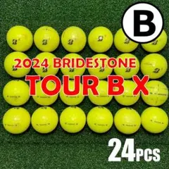 【B65】 ブリヂストンTOURBX 黄 24年 ロストボール 24球のサムネイル