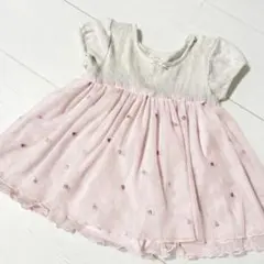 gelato piqué ベビー　チュールワンピース　ロンパース　70-80cmのサムネイル
