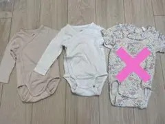 【2点セット】 H&M 肌着 ロンパース クリーニング済み