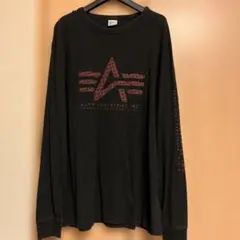 ブラック 長袖カットソー