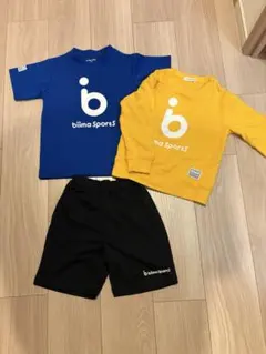 【新品】バディスポーツ幼児園 Tシャツ/短パン 2セット 130 美品】バディスポーツ幼児園 Tシャツ・短パン・トレーナーセット 120
