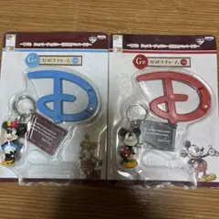 ウォルトディズニー 110th カラビナチャーム ミッキー　ミニー 一番くじ