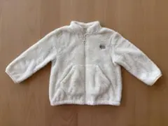 ユニクロのファーリーフリースフルジップジャケット　サイズ90