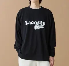 美品 LACOSTE鹿の子オーバーサイズロゴTのサムネイル