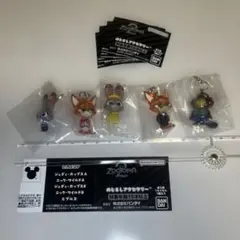 ガチャのズートピア2めじるしアクセサリーの全5種コンプセット