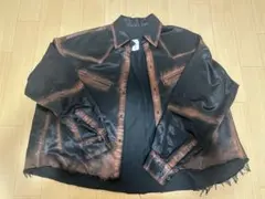 希少SUBLATIONS RUSTY SATIN WESTERN SHIRT13