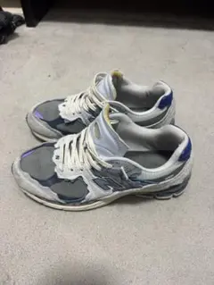 New Balance 2002R スニーカー グレー/ネイビー