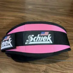 schiek トレーニング・パワーベルト ピンク