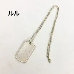 GUCCI グッチ ネックレス ペンダント ドッグタグ プレート スターリングのサムネイル