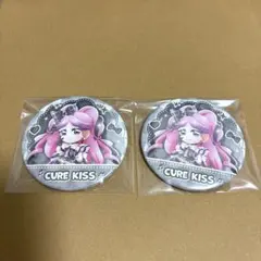 キミとアイドルプリキュア♪ キュアキッス ドリームステージ 缶バッジ SD