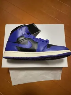 Nike Air Jordan 1 Mid Black Dark Concord
