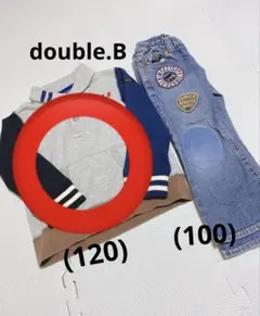 Aozora様　ミキハウス　パーカー　トレーナー　100 120