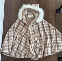 【希少】LIZ LISA フリースポンチョ・ケープコート y2k