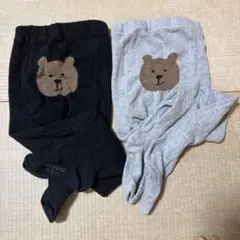 babyGap ベビータイツ 4-5yrs 2点セット　くまけつ　くまタイツ