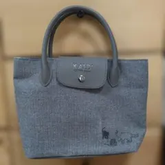 【未使用／通常版】KALDI／カルディ　猫の日　トートバッグ　猫刺繍のサムネイル