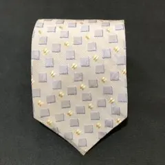 BURBERRY バーバリー　高級ネクタイ　ブルー系　日本製　シルク