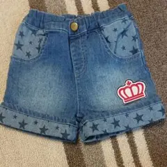 【美品】ベビードール デニムショートパンツ
