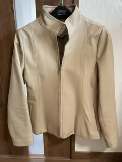 シープレザージャケット　ベージュ