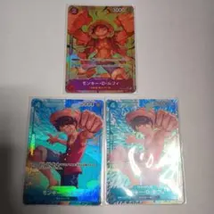 ワンピースカードゲーム　モンキー・D・ルフィ　パラレル、p パラレル