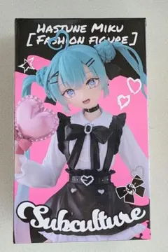 初音ミク　ファッションフィギュア　サブカルチャー