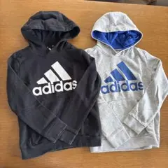 adidas パーカー 2点セット売り