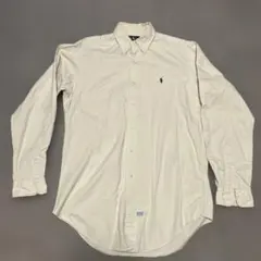 RALPH LAUREN コットン 長袖シャツ 90s ヴィンテージ