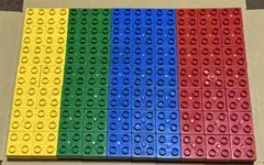②✨正規品✨LEGO デュプロ　レゴデュプロ　基本ブロック　2x2 まとめ売り