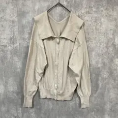 SHIPS any シップスエニィ　前後2WAY ビッグカラー カーディガンのサムネイル