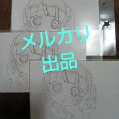 こうましろ 直筆イラスト色紙 猫山宙 尾丸ポルカ とらのあな TAG
