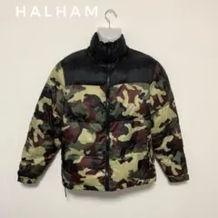 HALHAM ハルハム メンズ 中綿ジャンパー ジャケット【M】迷彩
