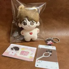 BTS ジン　10cm ぬいぐるみ　新品　マスター