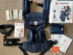 抱っこ紐 エルゴベビー オムニ360 クールエア ミッドナイトブルー