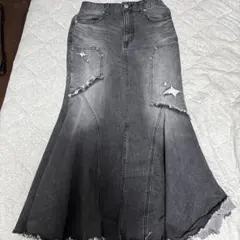 Azul by moussy ジーンズスカート　マーメイド