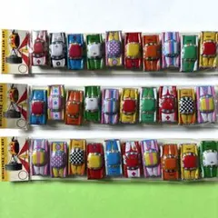 昭和レトロミニチュアカー10台入り　　　3枚おまとめセット　匿名配送