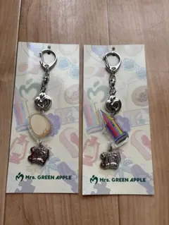 Mrs. GREEN APPLE ランダムチャームキーホルダー2点セット
