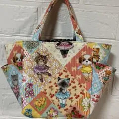 新作コヤンイパターンシリーズ - リトル バレリーナ ◇ダイヤ柄 ミニトート