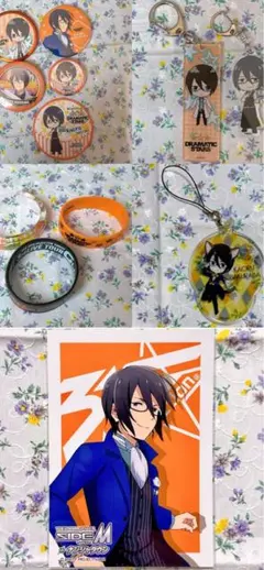 SIdeM 桜庭薫 大丸コラボ 缶バッジ 特典カード セット - メルカリ