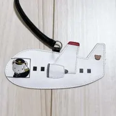 familiar × JAL】ファミリア飛行機型ネームタグ ラゲッジタグ 限定