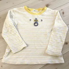 ファミリア ロンT 110 黄色 男女兼用 カットソー familiar