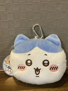 ちいかわ ぬいぐるみパスケースポーチ ハチワレ