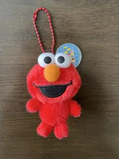 ユニバーサルスタジオジャパン　エルモ　ぬいぐるみキーホルダー　セサミストリート