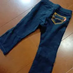 DOUBLE.B パンツ 90 黒