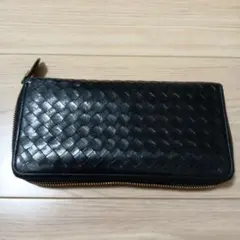 COCOMEISTER ブラック レザー 長財布 - メルカリ